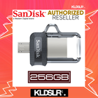 SanDisk Ultra Dual Drive 256GB m3.0 OTG USB Flash Drive for Android & Computers (SDDD3-256G-G46) (SanDisk Malaysia)